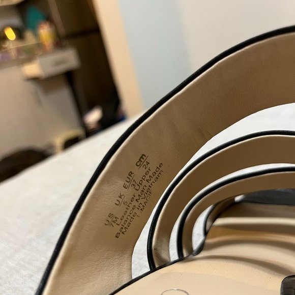 Franco Sarto Strappy Sandals Sz 7M - Picture 6 of 7